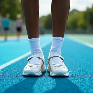 Sporty Mary Jane Shoes
