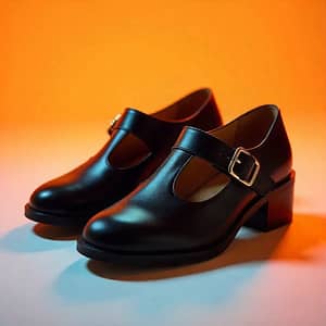 Womens Wide Mary Jane Shoes