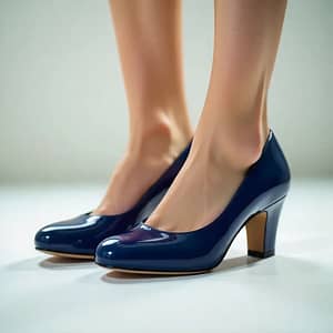 Mary Jane Navy Blue Shoes