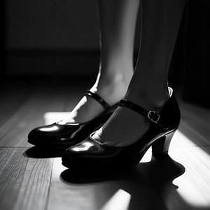 Black Patent Mary Jane Shoes