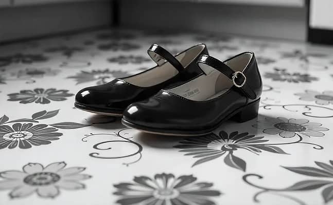 Black Patent Mary Jane Shoes
