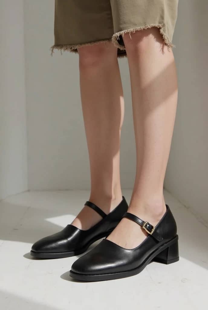 Black Mary Jane shoes 